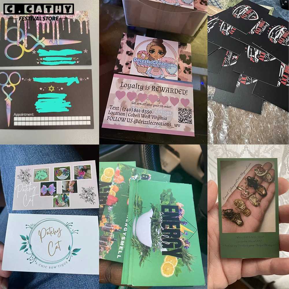 Custom Cards Thank You for Small Business Personalized Wedding Invitation Birthday Greeting Card Postcard Gift Package G251119