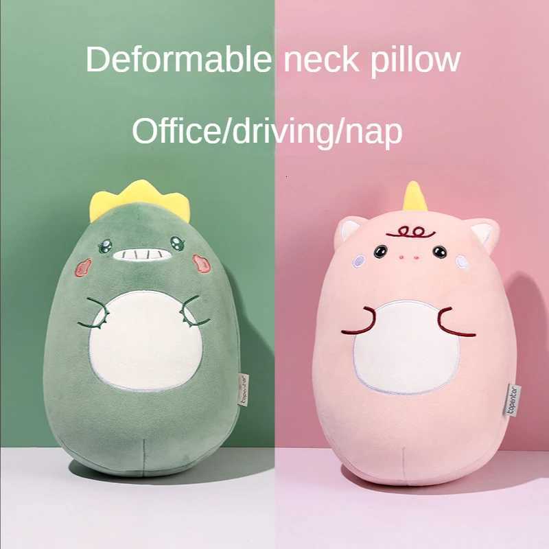 2-in-1 Neck U-shaped Nap Cartoon Figure U-shaped Throw Travel Neck Office Headrest CushionM251119