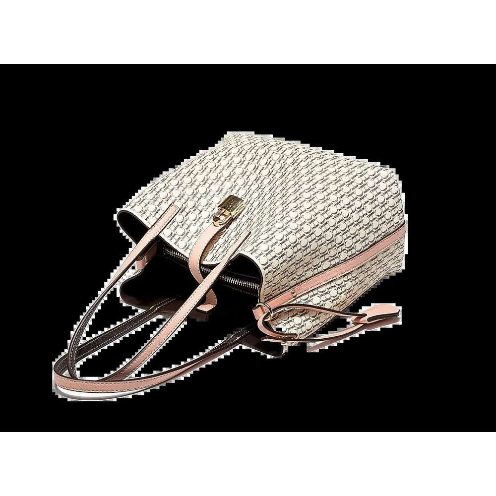 For CH Premium Versatile Leather Crossbody Large Capacity Daily Commuter Tote Bag Letter Print Design Ladies Fashion