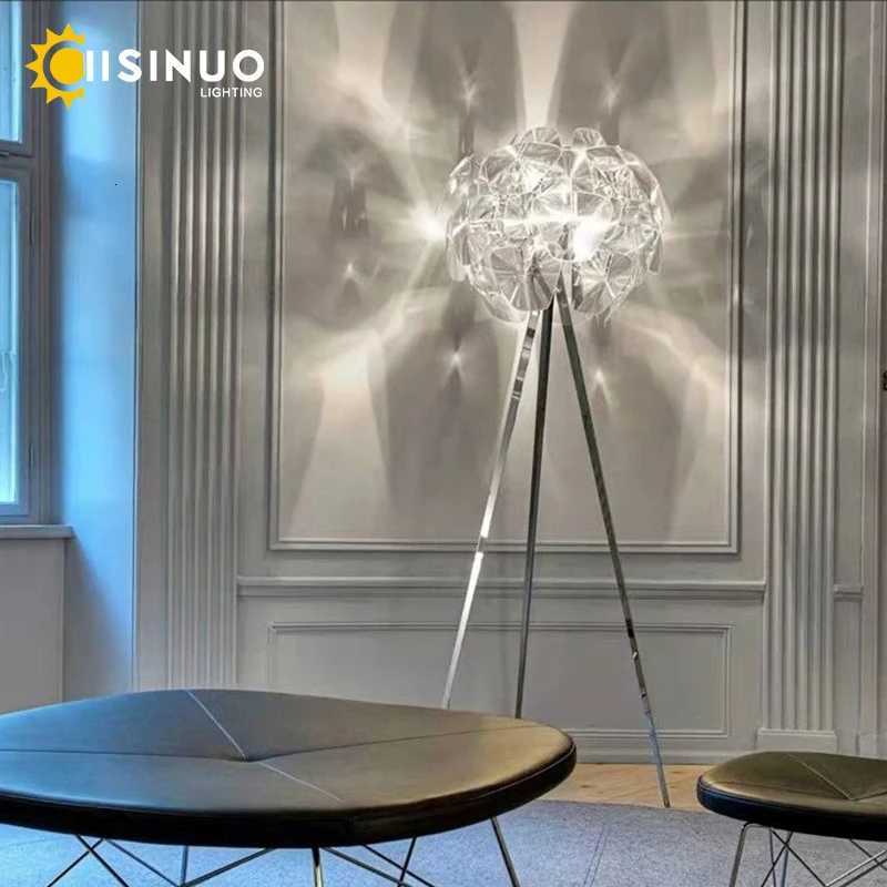 Luxury Italian-Designed Floor Lamp with Remote Controlled Dimmable Lighting Bedside Hotel Ambient Lamp for Hotel Living Room Dc M251119
