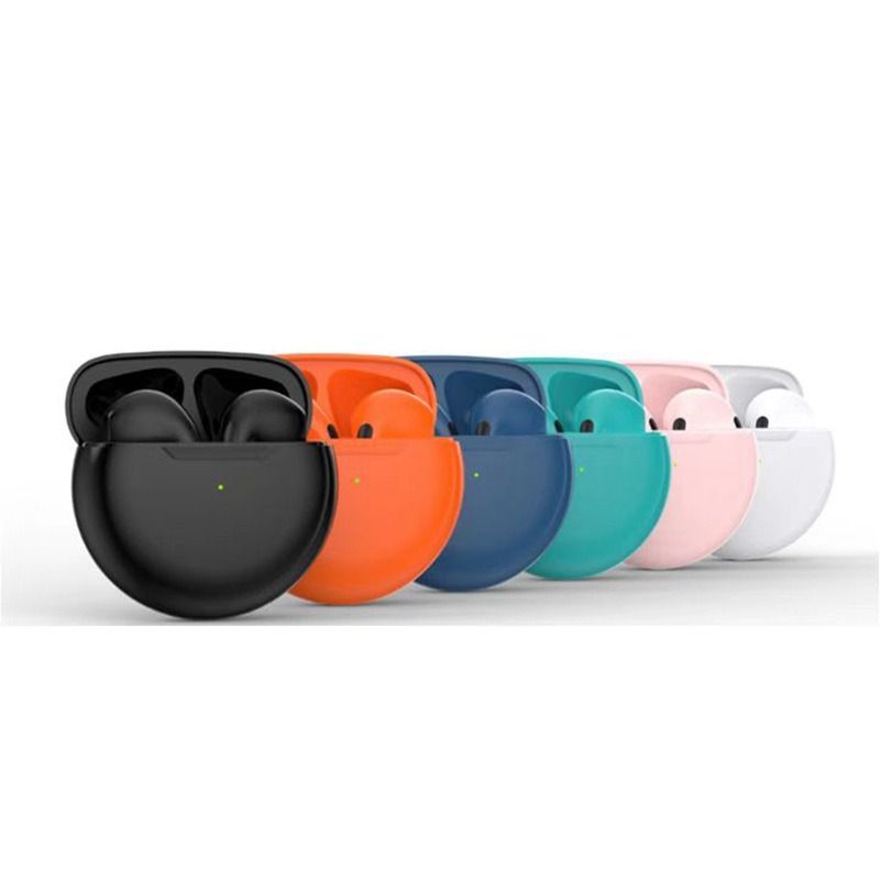 Pro6 Noise Cancelling Earbuds BT5.3 Wireless Headphones Earphone with Mic for Sports