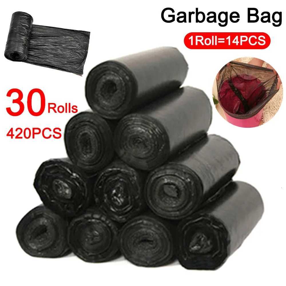 420PCS Garbage Bag Household Thickened Small Desktop Garbage Can Garbage Bags Disposable Trash Bags Kitchen Tools C251119