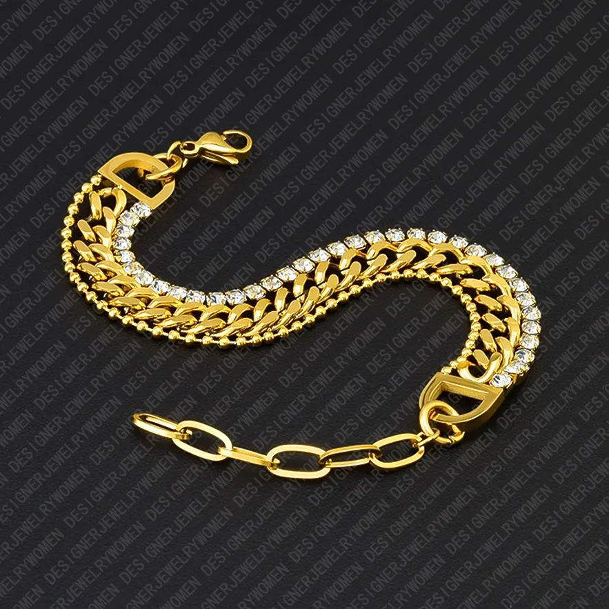 Designer Bracelet Bracelet for Women Bracelets Diamond Bangle Stainless Steel Bangles Luxury Jewlery Designer for Women Elegant Timeless Gift Premium