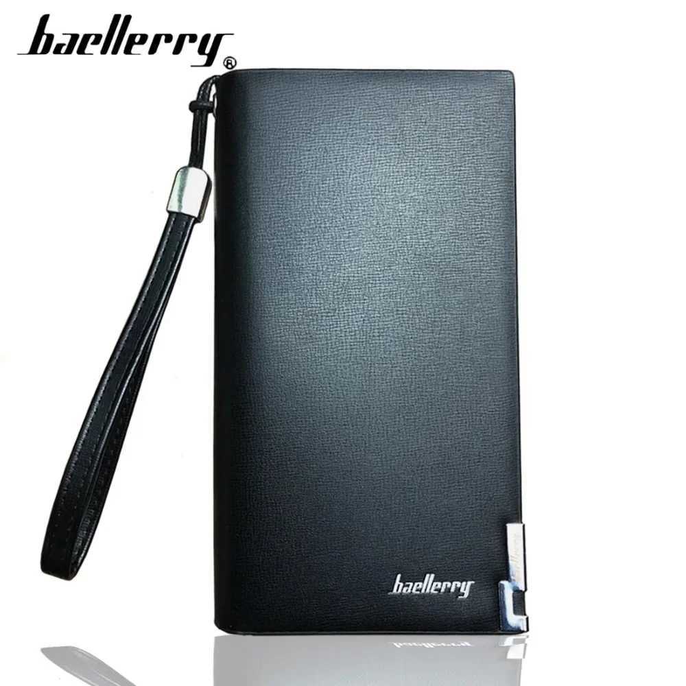 Men Wallets Classic Long Style Card Holder Male Purse Quality Zipper Large Capacity Big Brand Luxury Wallet For MenT251119