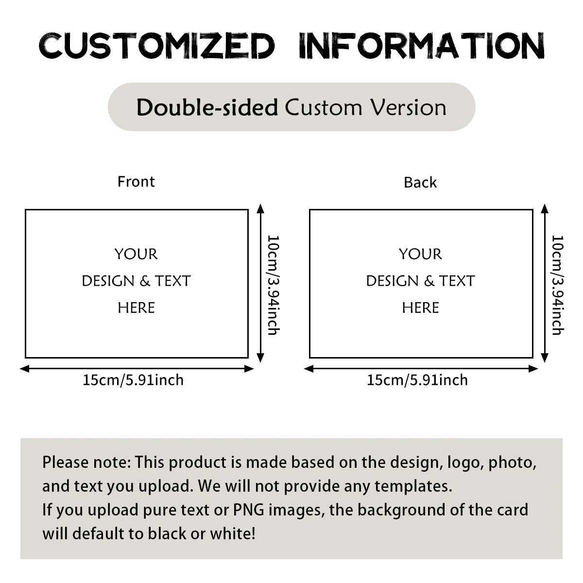 50pcs Custom 10x15cm Printed PostcardsPersonalized Image For GreetingInvitation CardDiy ArtBusinessWeddingPartyPhoto Card G251119