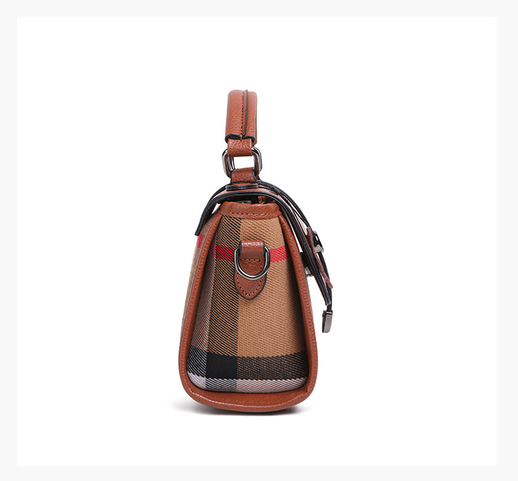 Designer New Arrival Women Striped Print High Quality Textured Shoulder Crossbody Tote Versatile Commuter Flap Bag Free Shipping