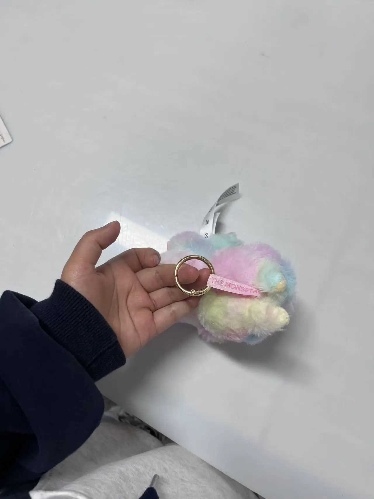 ZIMOMO Rainbow Labubu Tail Leader Fashion Creative Change Doll Shape Vinyl Pendant Doll Model Toy Copy Toy Birthday G W250419