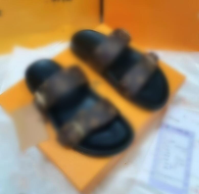 women designer Slippers Newest Luxury Brand pattern Shoes Slide Summer Fashion beach flat sandals