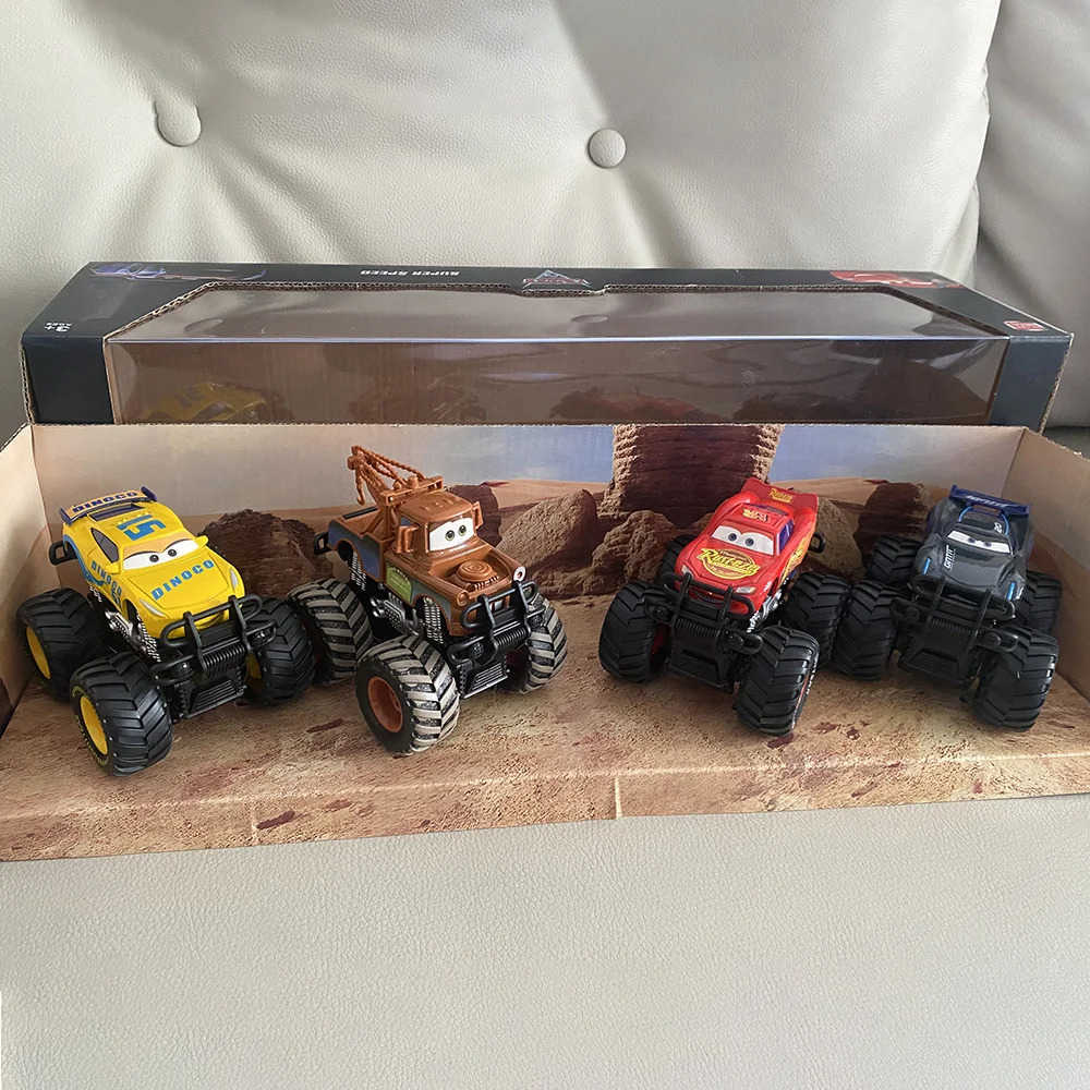 Disney Pixar Cars Set Lightning Mcqueen Figures Jackson Storm Mack Uncle Truck Pull-Back Cars Model Doll Children Toy For Gift W20250419