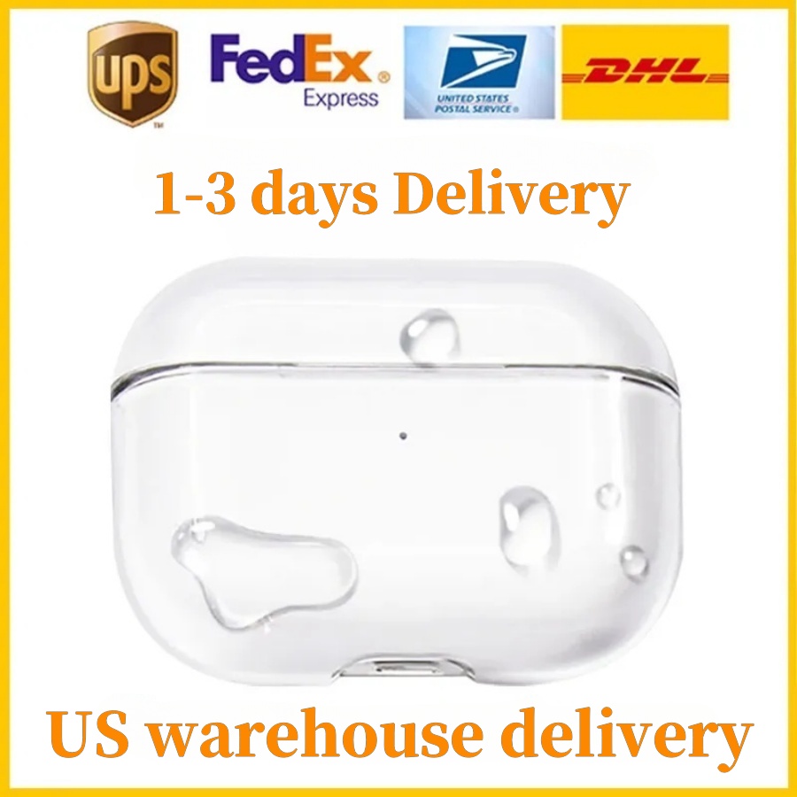 ANC Top quality for airpods pro 2 3 airpods 4 max earphones Solid Silicone Cute Protective Headphone Cover Wireless Charging Box airpro 2 3 Shockproof Case