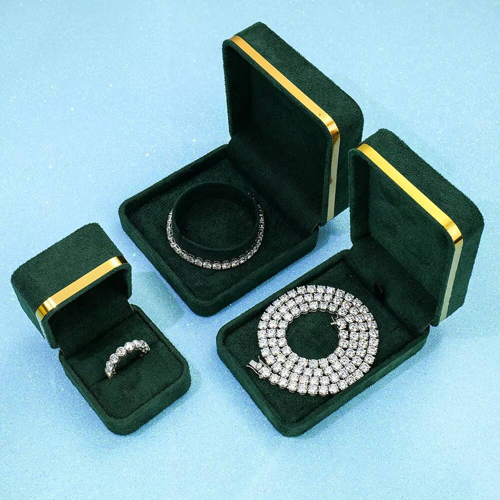 Classic Tennis Chain 925 Sterling Silver Hiphop Jewelry VVS Multiple Colors Moissanite Tennis Chain Necklace