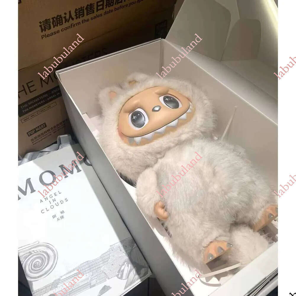 Anime Large 58cm XUANJUN Hot Doll Sale Labubu Zimomo Angle in Clouds Vinyl Plush Figure Mystery Box with Frozen Characters