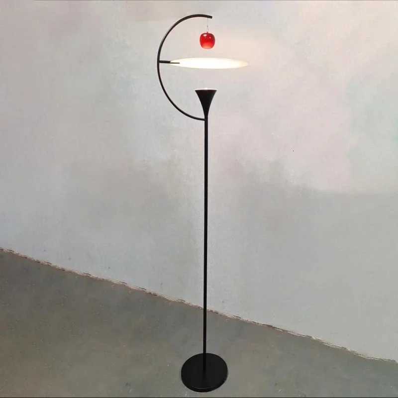 Nordic Minimalist Designer Apple Floor Lamp Living Room Bedroom Study Photography Atmosphere Light Exhibition Art Decor Lighting M251119