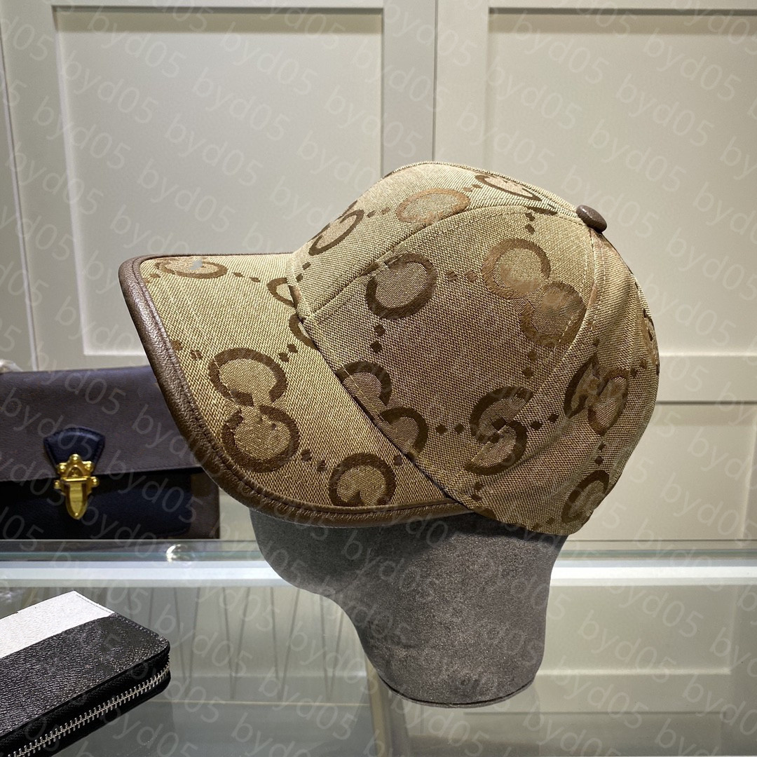 Designer Baseball Cap for Men Woman Caps Box Fitted Hats Luxury Jumbo Fraise Snake Tiger Bee Sun Hats Adjustable Classic Authentic Embroidery Letter Casquette Caps