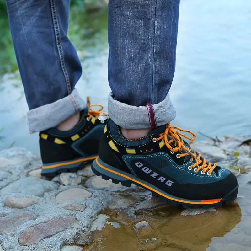 Waterproof Hiking Shoes Mountain Climbing Shoes Outdoor Hiking Boots Trekking Sport Sneakers Men Hunting Trekking Z251114