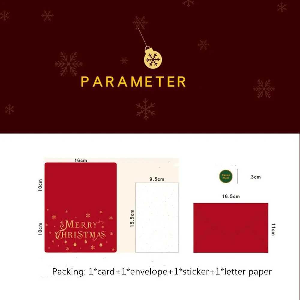 Birthday Party Supplies Best es Thanksgiving Message Card Christmas Greeting Card Blessing Bronzing Merry Christmas G251119