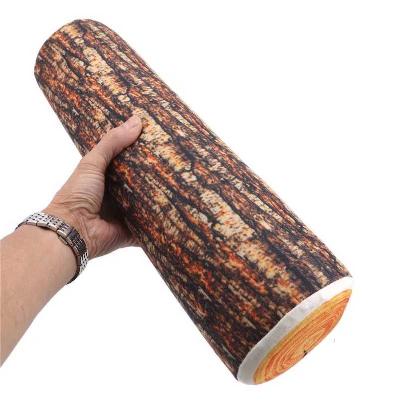 1 Piece Stump Shaped Decorative s Home Car Decor Cute Woods Grain Soft Chair Seat Cushion M251119