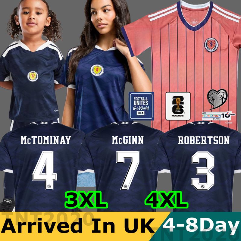 2026 scotland football shirt Soccer Jerseys ROBERTSON McGINN McTominay McGREGOR SHANKLAND MCGREGOR Home maillot goalkeeper men kids kits sets unifrom Training