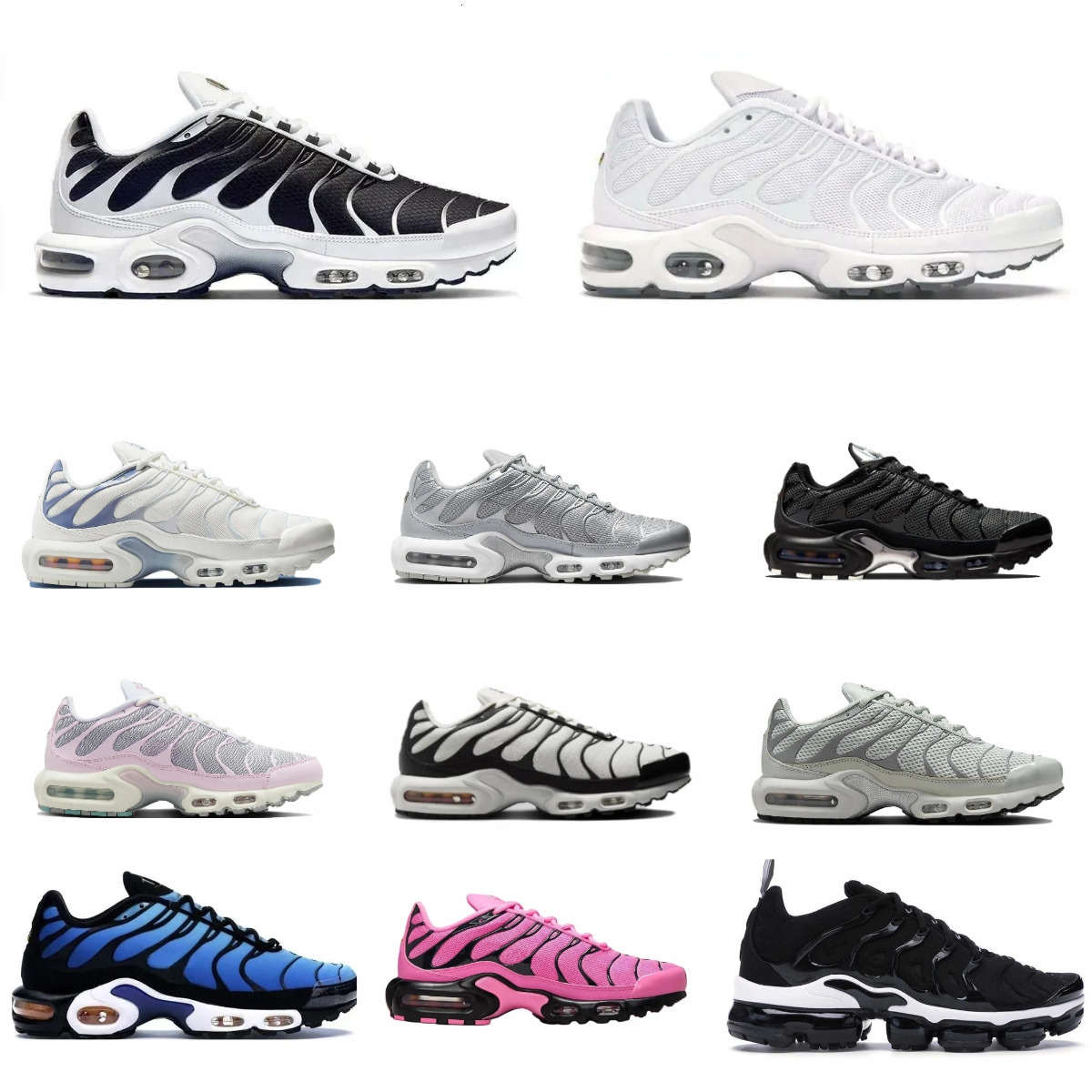 TN Plus Ultra Sports Shoes Men Women Tns 3 Utility Requin SE OG GS Triple White Black Hyper Blue Grey Gradient Dusk Unity Running Shoe Mesh Trainers Outdoor Sneakers S86