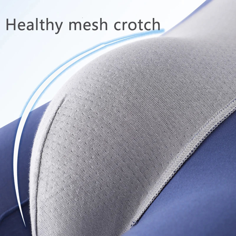 Ice Silk Man Soft Underwear Crotch Bag Enhances Super Comfort Cotton Elasticity Avoid Scratches Eczema 250417