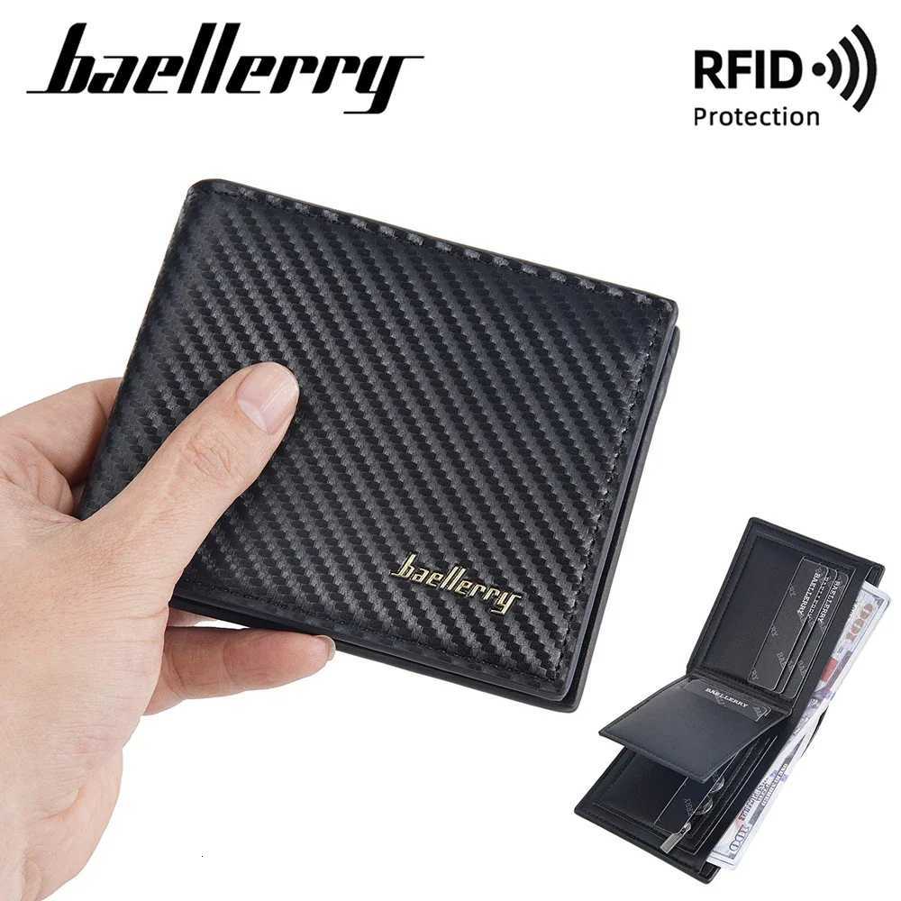 Custom Engraved Mens Short Wallet PU Leather Zipper 5 Card Slots Gift for HusbandT251119