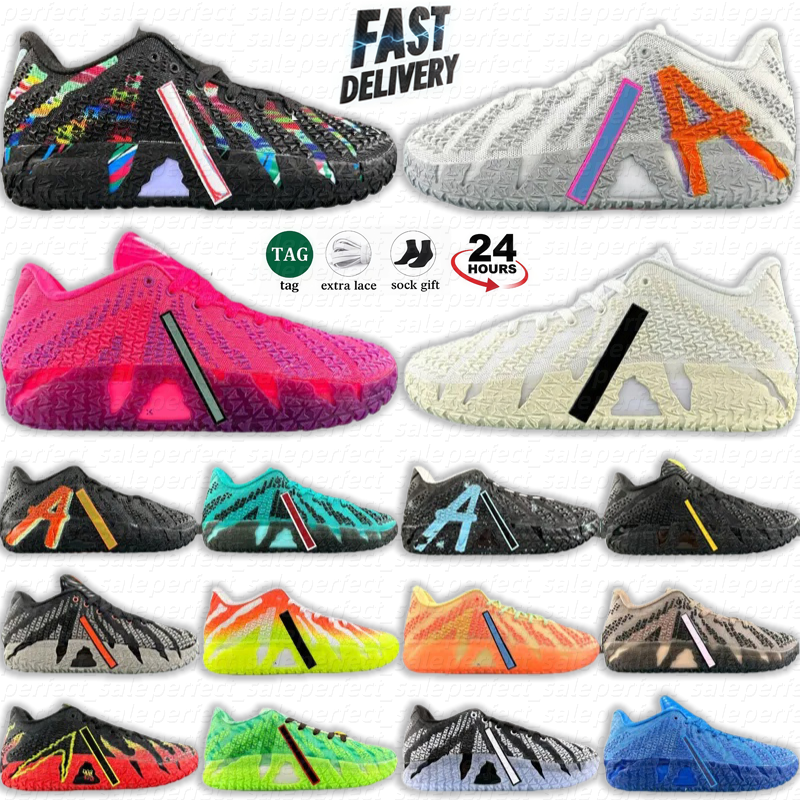 Basketball Shoes JA 3 3s Men Women Morants Designer Sports Trainers Volume Hyper Pink Mint Foam Turbo Green NY Outdoor Sneakers Size 36-46 25ss