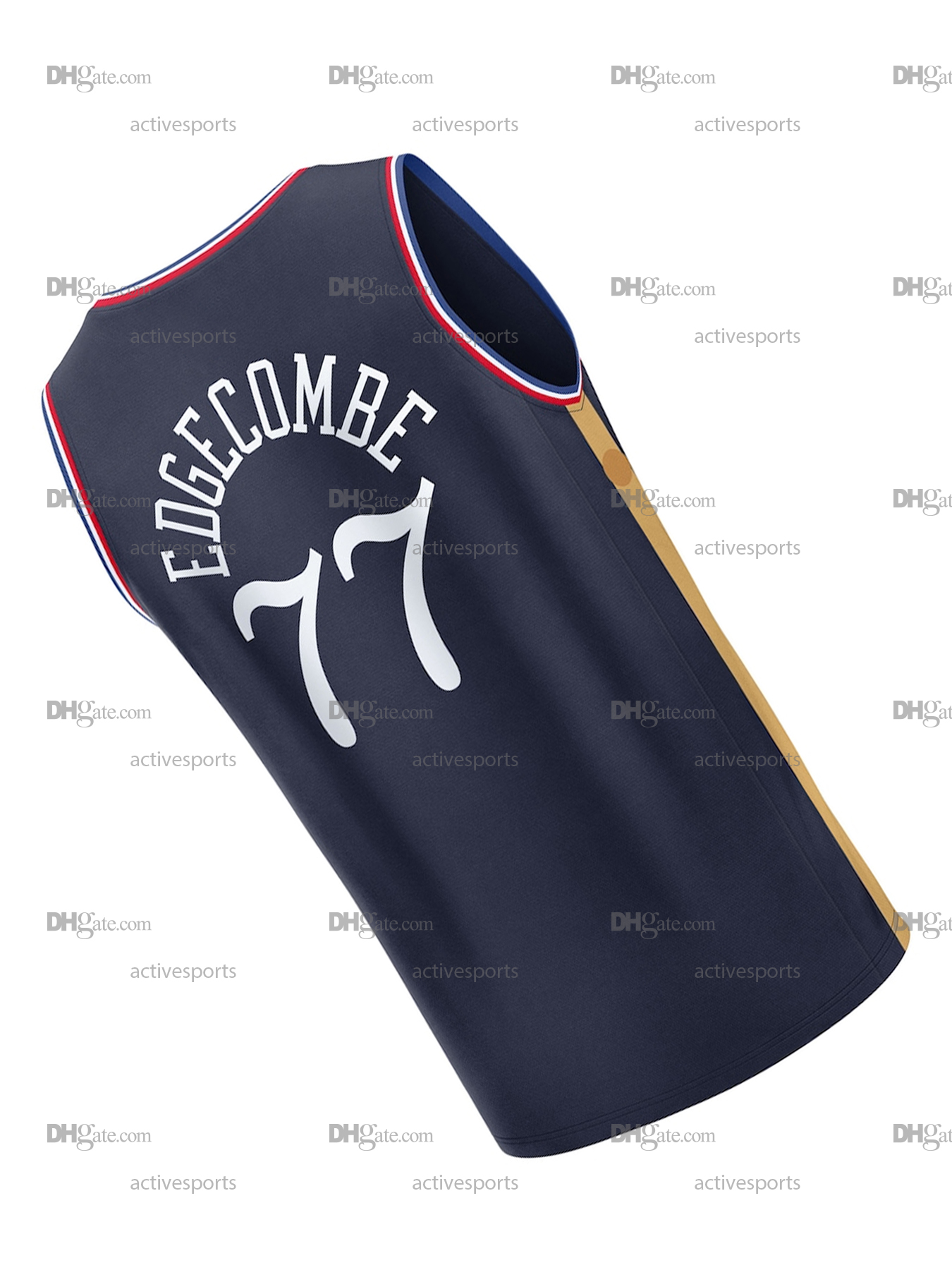 Mens Womens Youth Maxey Basketball Jersey Embiid George Edgecombe McCain Stitched Name number
