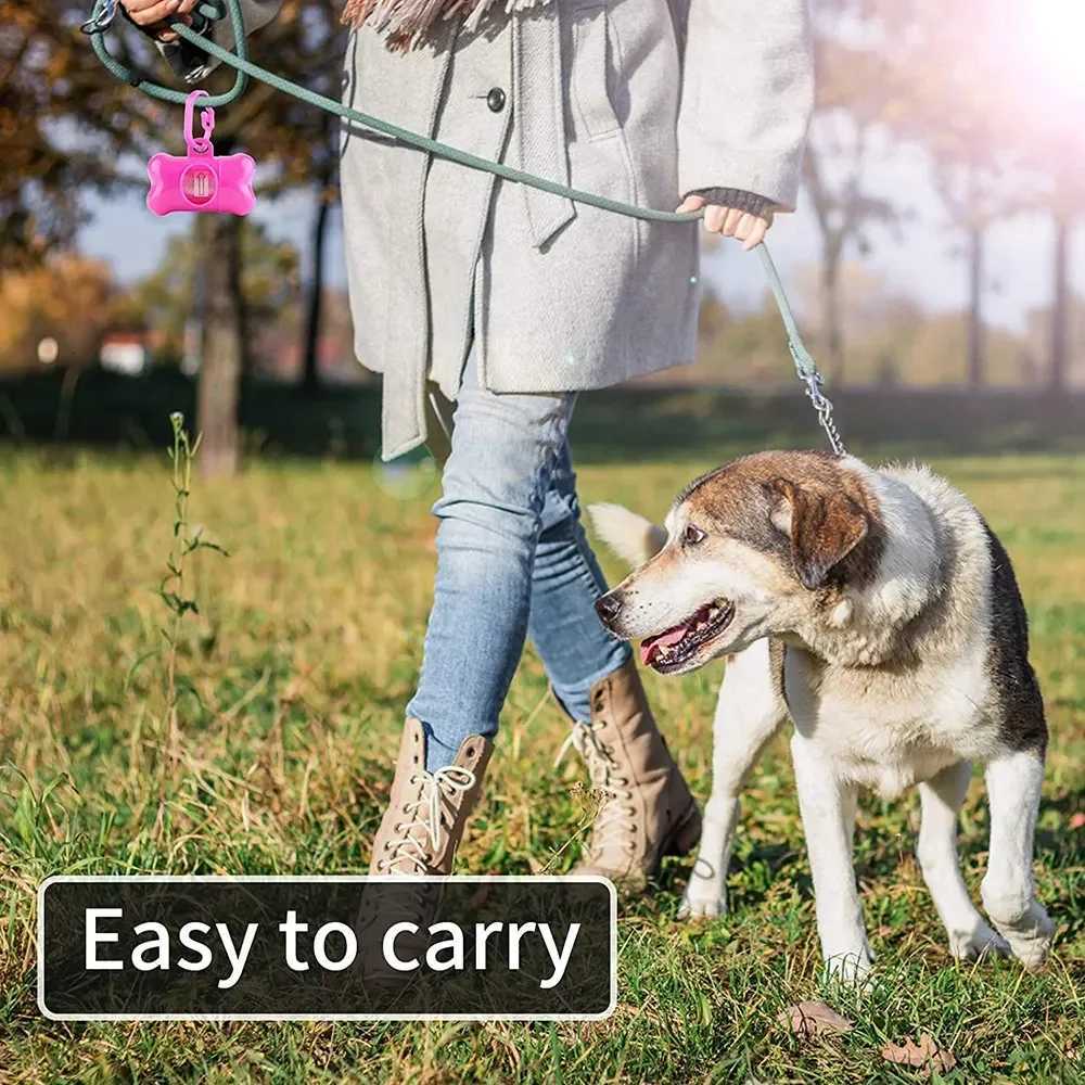 Pet Poop Bag Solid Color Printed Pet Garbage Bag Clean Poop Bag Dog Walking Portable Poop Bag For Dogs Litter and Housewife Bags C251119