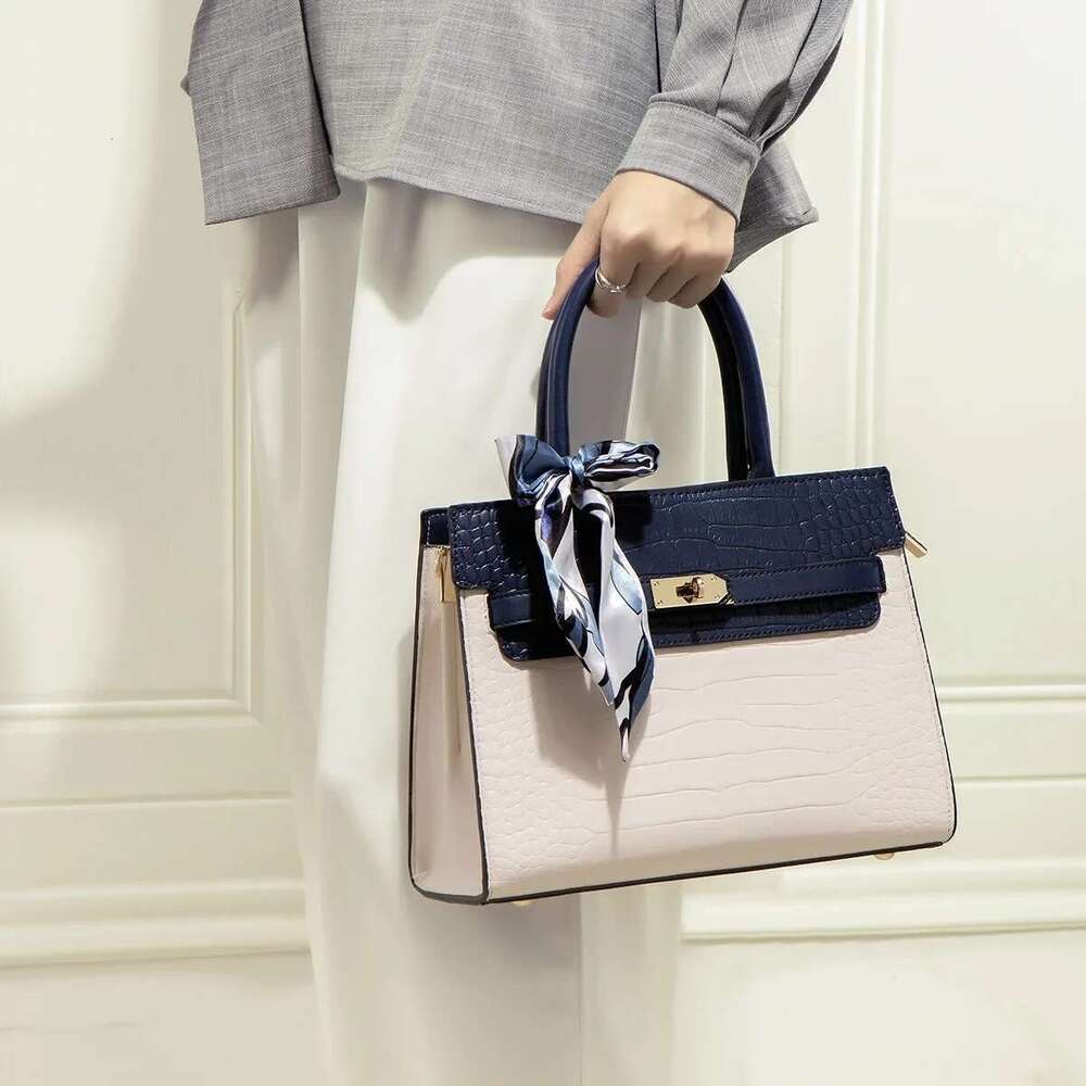 Mother's Day Gift Large Capacity Crocodile Pattern Ladies Handbag Shoulder For Women New 2023 Elegant Bag Women's Fashion
