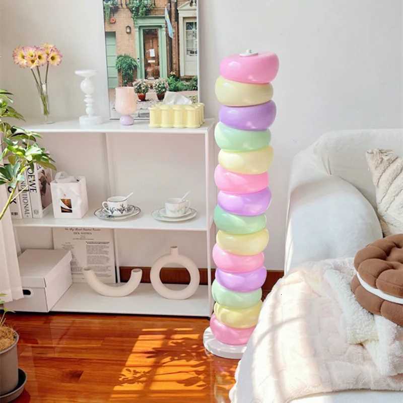 Rainbow Floor Lamp Living Room Sofa Side Standing Lamp Bedroom Lamp Candy Childrens Room Atmosphere Lamp Decorative Light LED M251119
