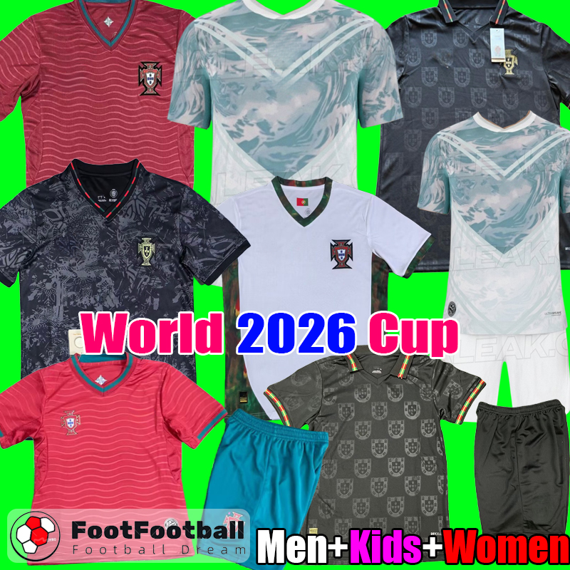 ANDRE SILVA PORTUGAL jersey 2025 football shirt RONALDO soccer jersey 2026 Training home away National team football kit shirts set MEN kids kit tops