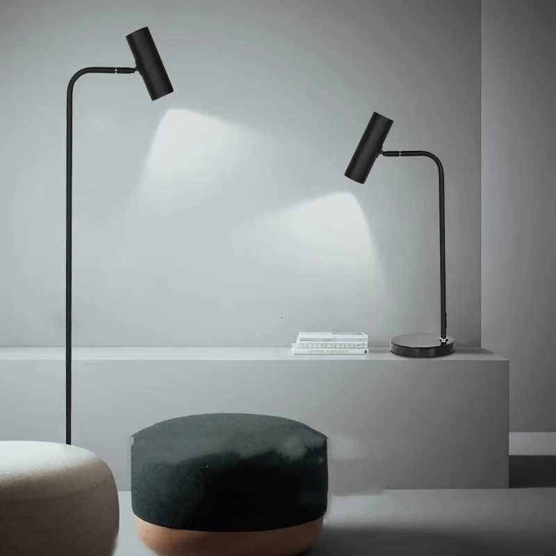 Nordic Minimalist Living Room Floor Lamp Spotlight Decoration Desk Lamp Reading Lamp Study Office LED Lighting Bedside Light M251119