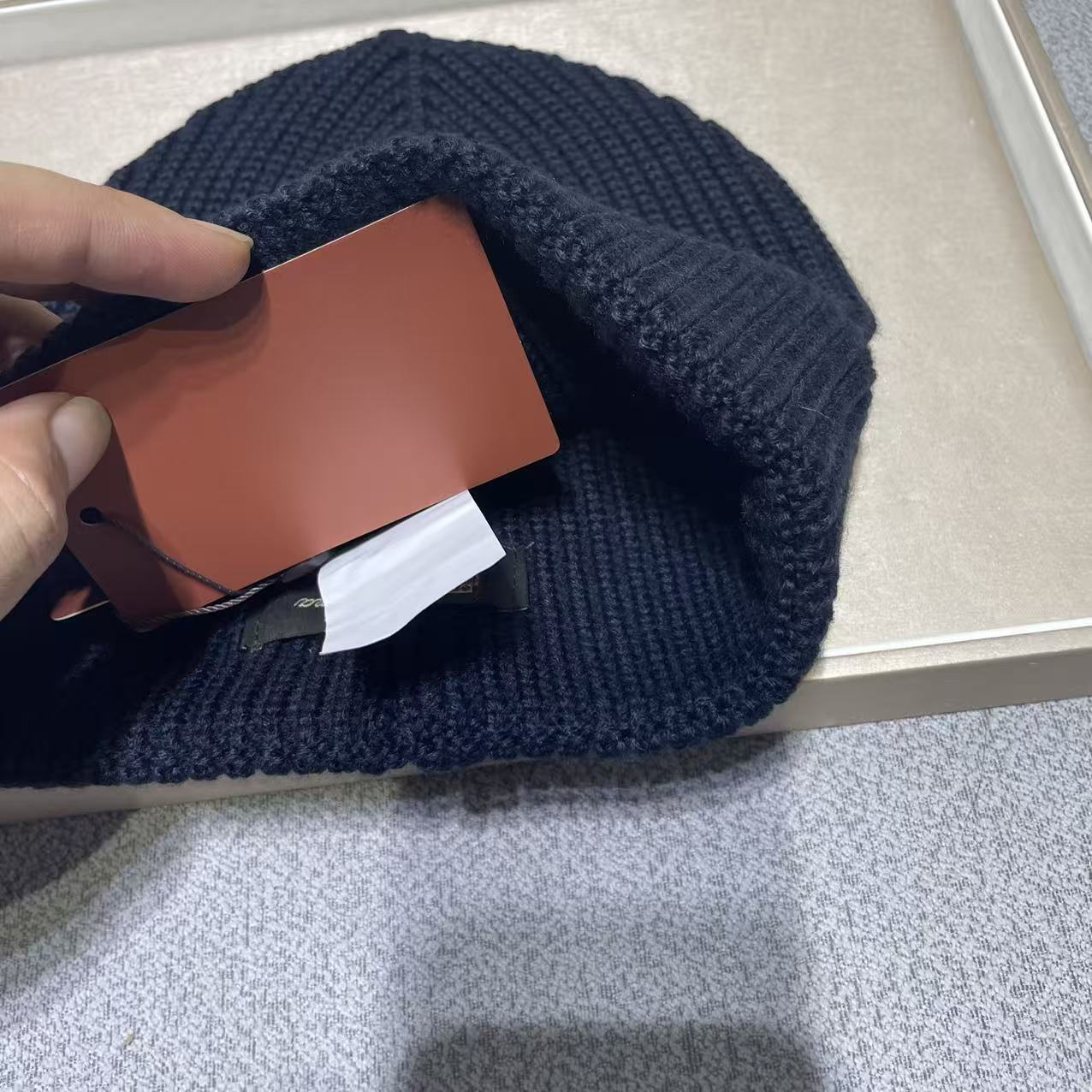 designer beanie knitted hat lpp winter luxury beanie thick cashmere knitted hat for men and women