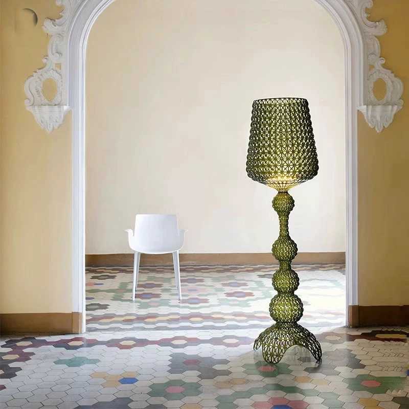 Modern minimalist LED floor lamp living room bedroom study Nordic Ins style remote control dimming vertical lamp i M251119