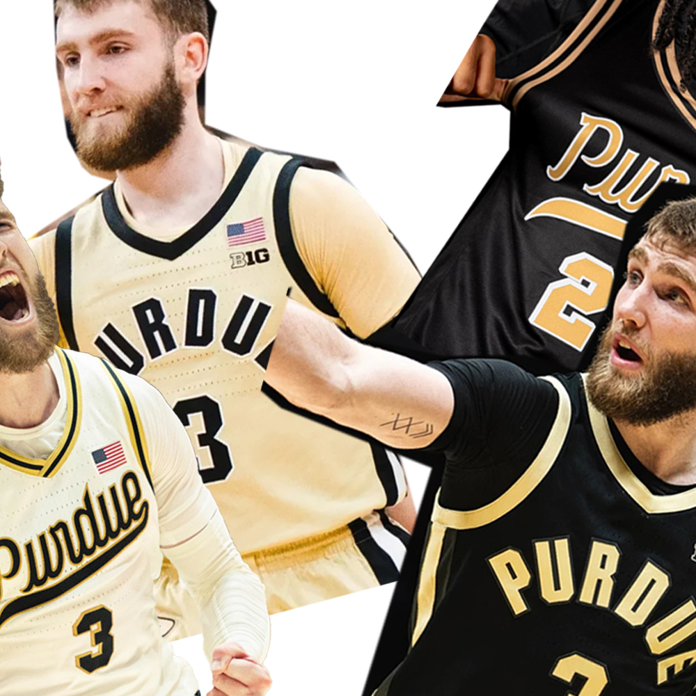 3 Braden Smith Purdue Boilermakers Basketball Jersey Trey Kaufman-Renn Fletcher Loyer Oscar Cluff Daniel Jacobsen Liam Murphy Omer Mayer