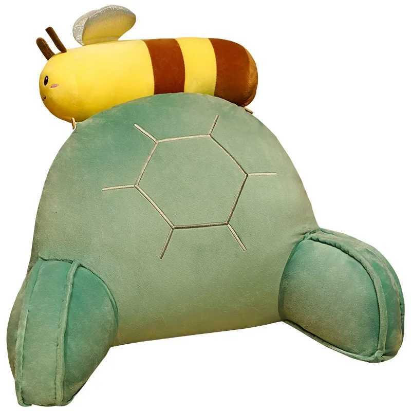 New Cute Cartoon Multifunctional Bedhead Cushion Tatami Mattress Soft Bag Cushion Sofa Cushion Huge Backrest CushionM251119