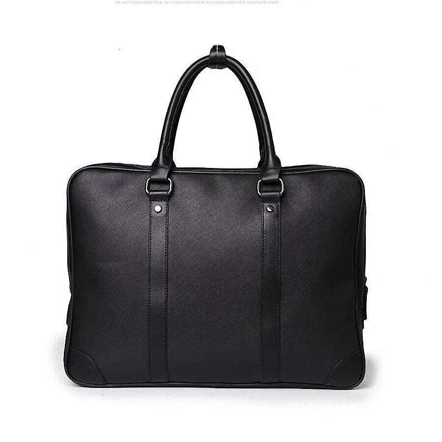 Simple Design Laptop Soft PU Leather Business Briefcase Messenger Bag Fashion Man Handbag St251119