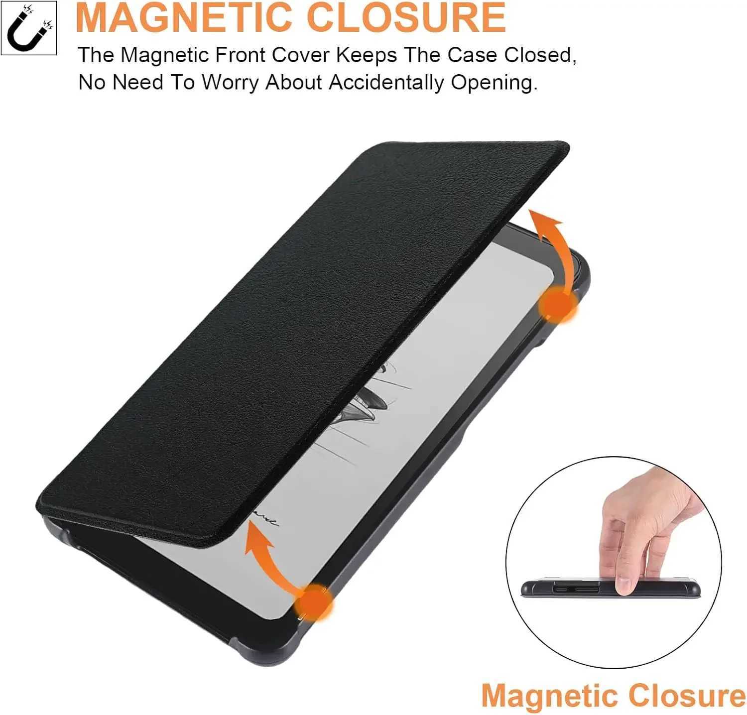 Onyx Boox Palma 2 (2024) shell 6.13-inch ink reader flip book cover with hard PC back colaXJ250419