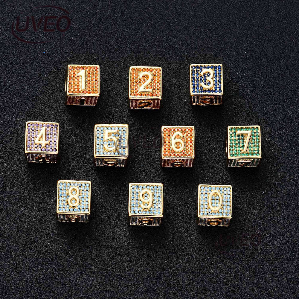 Dice Block 26 English letter pendant with square all ice out VVS Moissanite free combo Hip Hop men women Free delivery