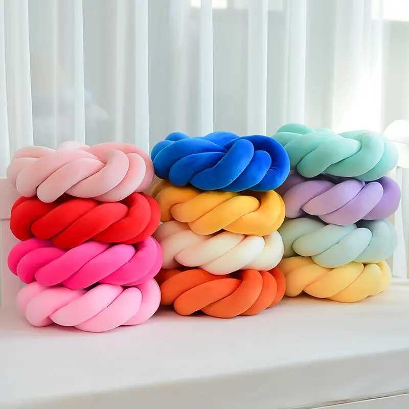 Nordic Style Ins Two-strand Ball Bay Window Childrens Room Decoration Shot Pure Hand-woven M251119