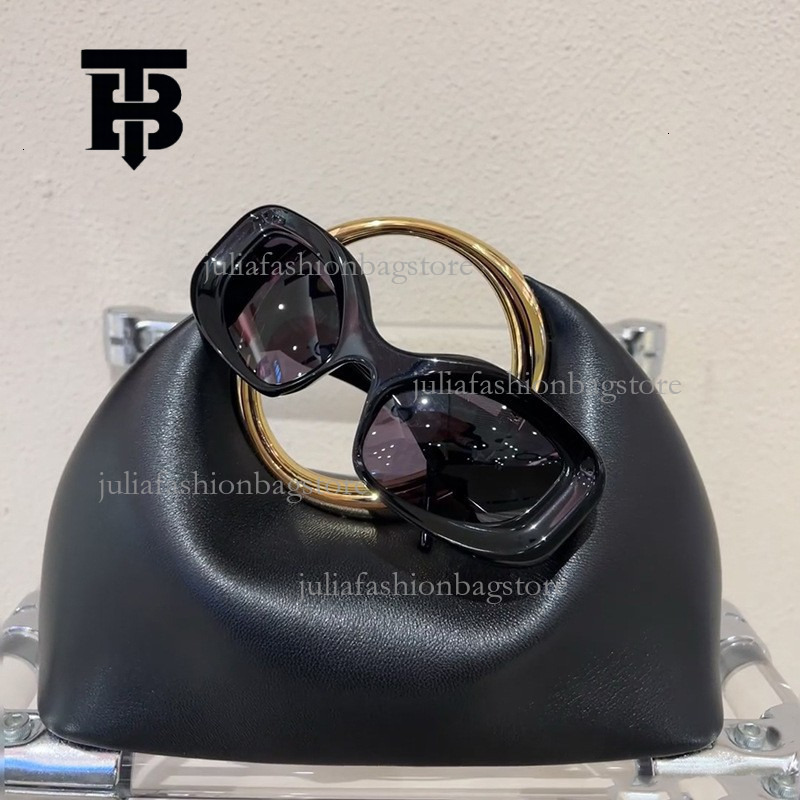 TB BHULAMTE Designer's New Luxury Handbag Simple And Versatile PU Metal Ring Underarm Fashion Cloud Bag Temperament Single Shoulder Crossbody Bag