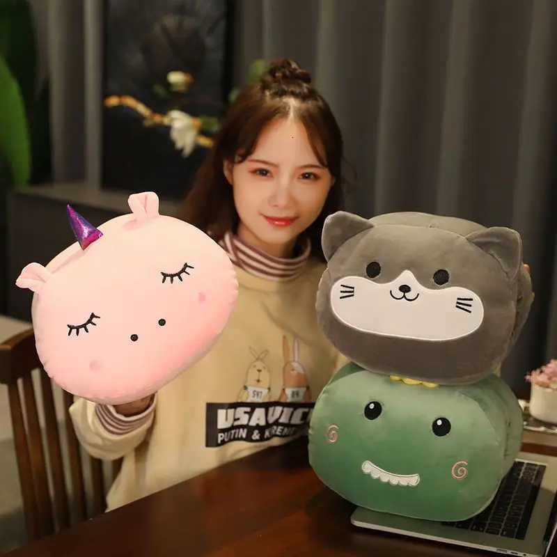Winter Warm Hand Insert Hand to Cover Plush Toys Cute Winter Office Student Nap Birthday Gift FemaleM251119