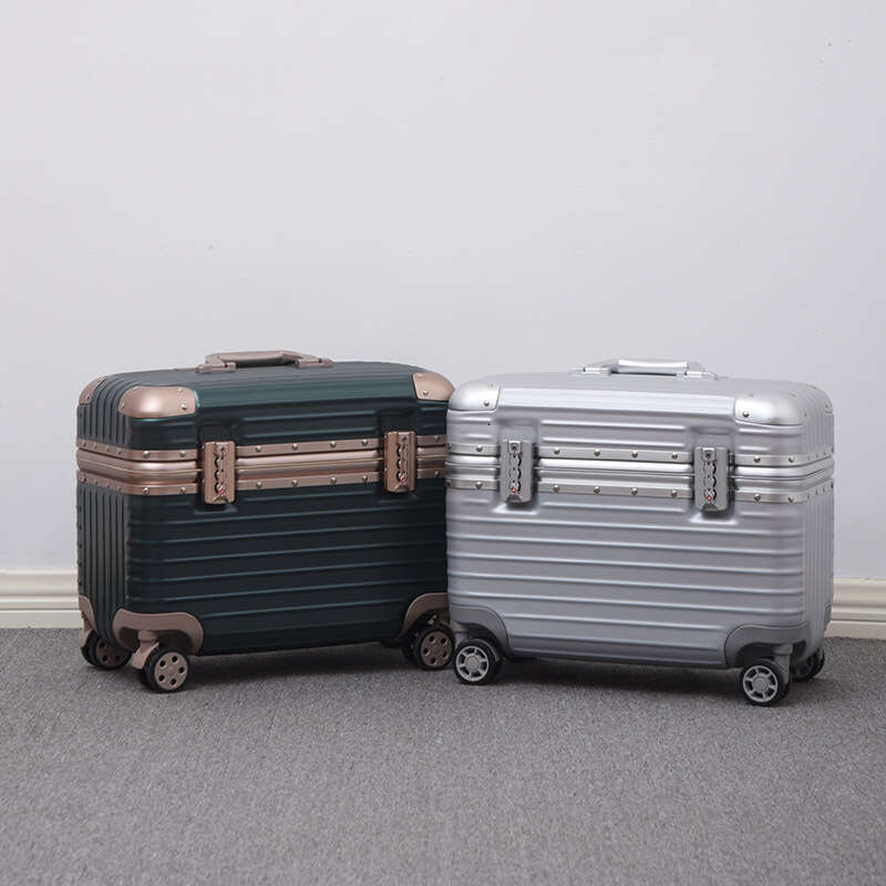 Inverted photography equipment, luggage, travel captain, male leather boarding case, female flight attendant, suitcase