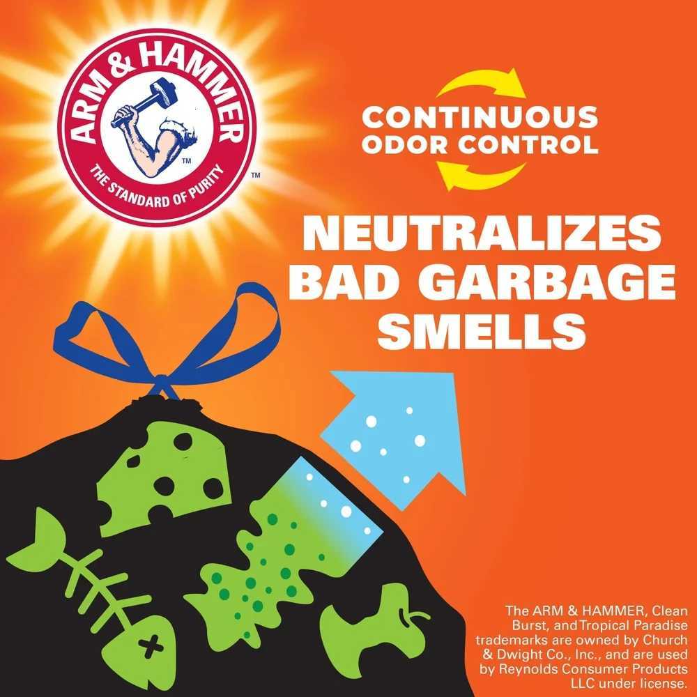 Ultra Strong Extra Large Trash Bags Heavy Duty Puncture Resistant Drawstring Closure 33 Gallon Large Trash Can Liners 40 Count C251119