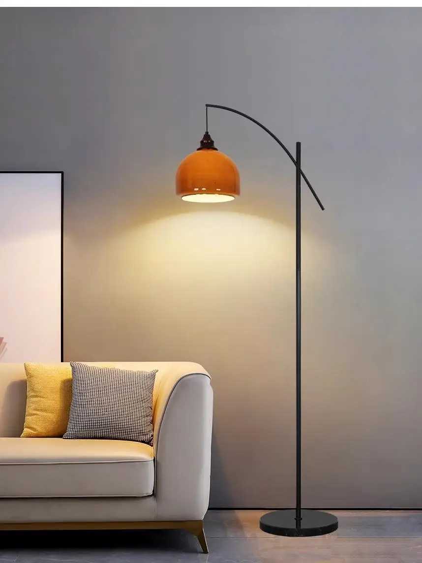 Medieval Floor Lamp Apartment Living Room Retro Sofa Fishing Lamp Bedroom Japanese Floor Light LED Lighting Decorative Lights M251119