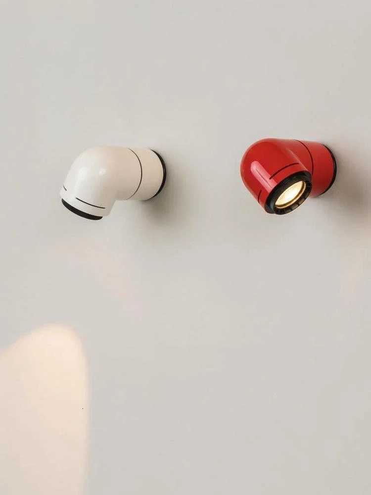 2025 Spanish Santa Cole Space Age Tatu Floor Light Red/White Water Pipe Table Lamp For Bedroom Living Room Designer Floor Lamp M251119