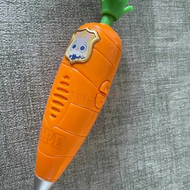 Disney Genuine Zootopia Judy Carrot Pen Kawaii Animal City Judy Rabbit Sound Carrot Pen Toy Christmas Gift For Kid Birthday Gift H251119