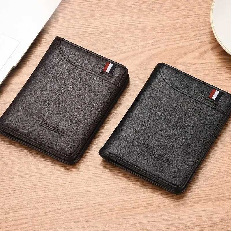 New in Portable Super Slim Soft Wallet PU Leather Mini Credit Card Wallet Purse Card Holders Men Wallet Thin Small Short WalletsT251119