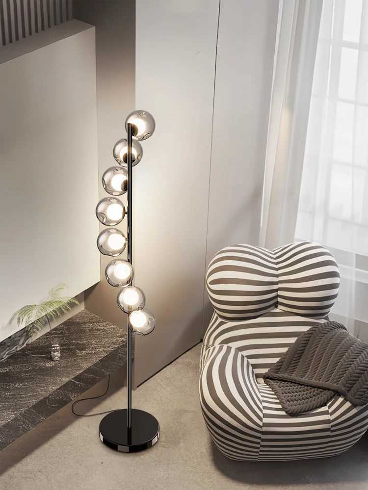 Luxury Modern LED Floor Lamps For Living Room Sofa Bedroom Bedside Stand Lights Hotel Villa Study Lustre Home Decoration Fixture M251119