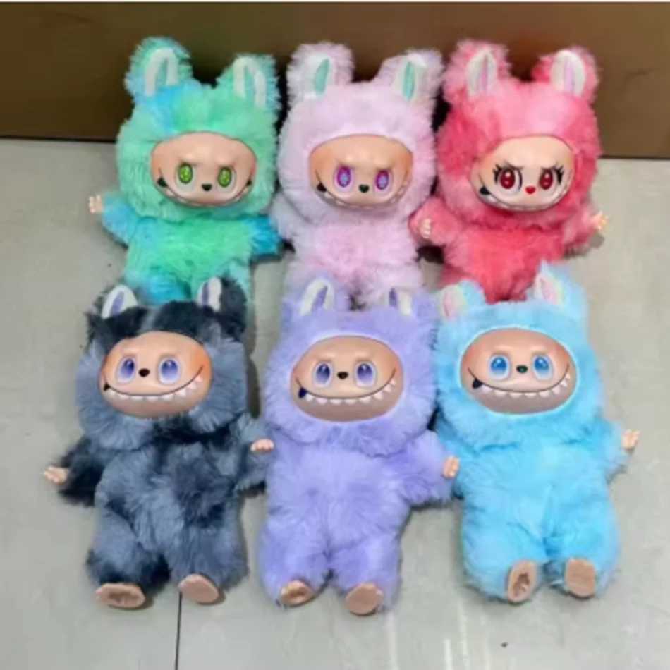 Labubu Heart Macaron Vinyl Base Series Surprise Box Blind Spot Throwing Items Handmade Decoration Car Surprise Doll Blind Spot Box W250419